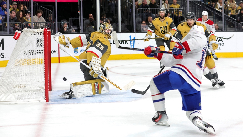 Dach’s goal midway through 3rd period rallies Canadiens to 3-2 win over the Golden Knights [Video]