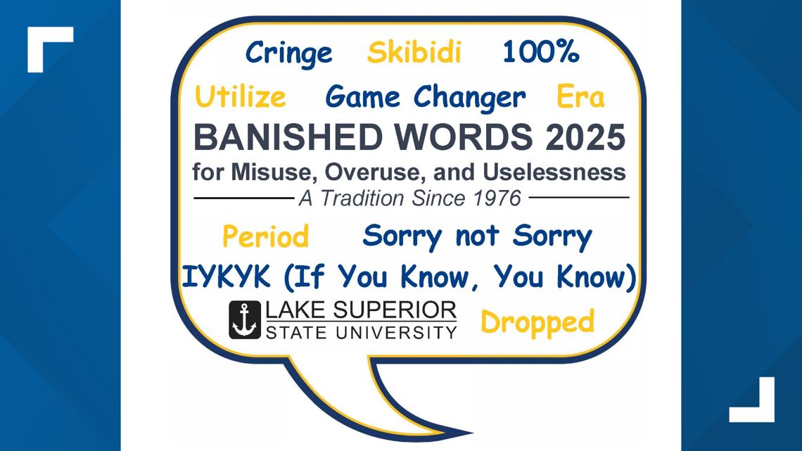 Lake Superior State University releases 2025 ‘Banished Words List’ [Video]