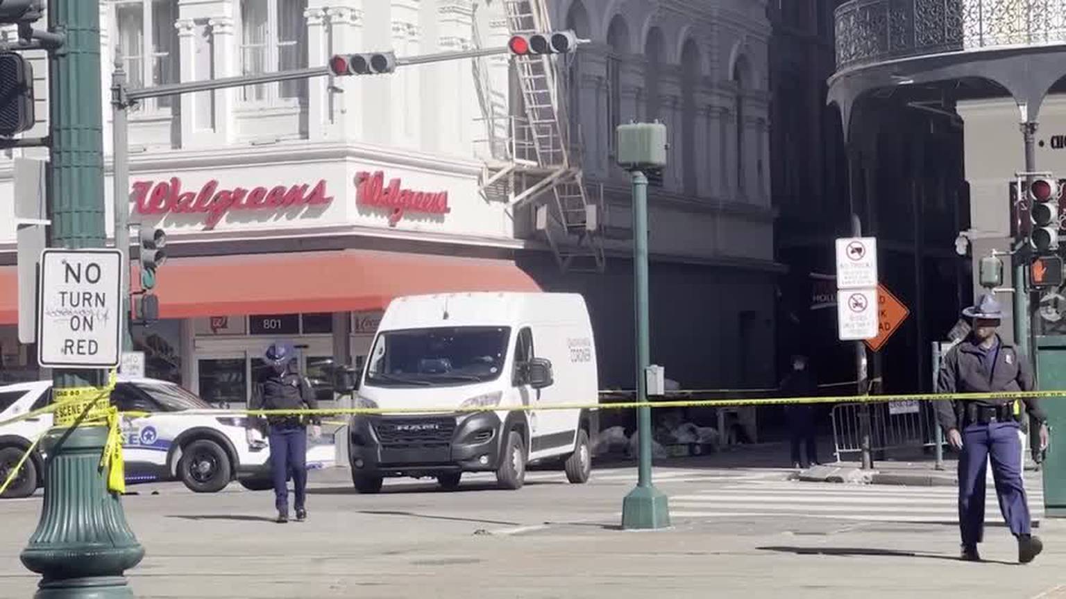 Video: Driver with Islamic State flag rams into New Orleans crowd [Video]