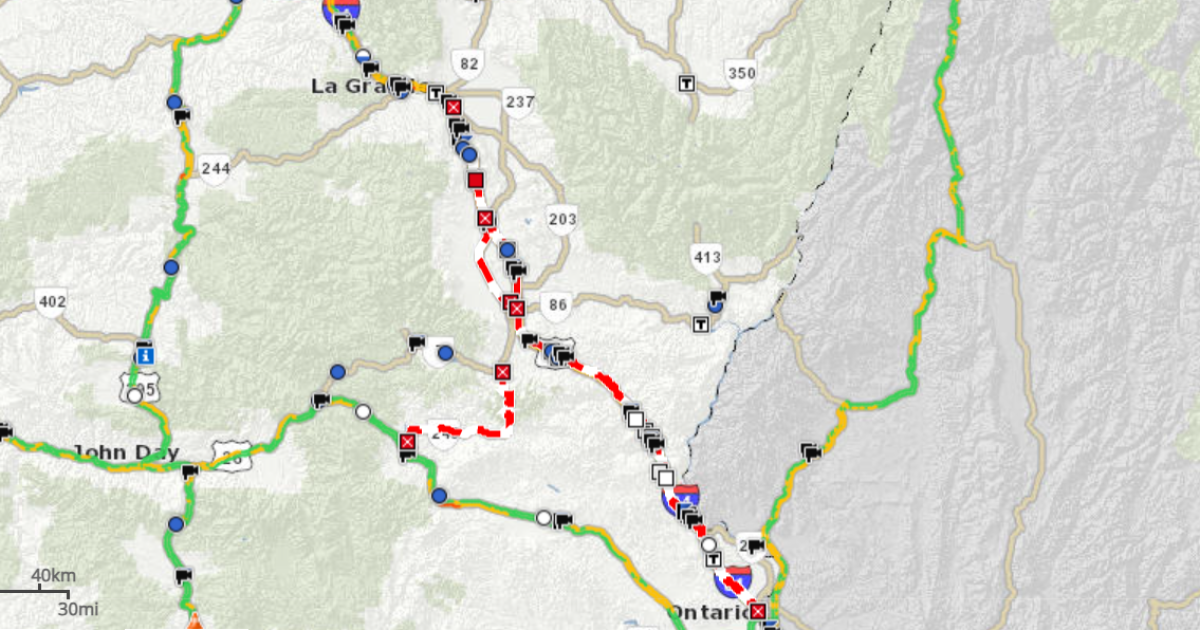 Crash forces I-84 closure between Ontario and La Grane [Video]