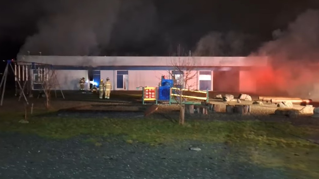 Fire at Duncan, B.C., school considered suspicious, crews say [Video]