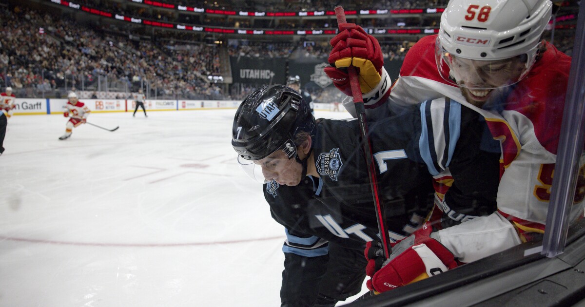 Utah Hockey Club take losing streak into matchup with the Flames [Video]