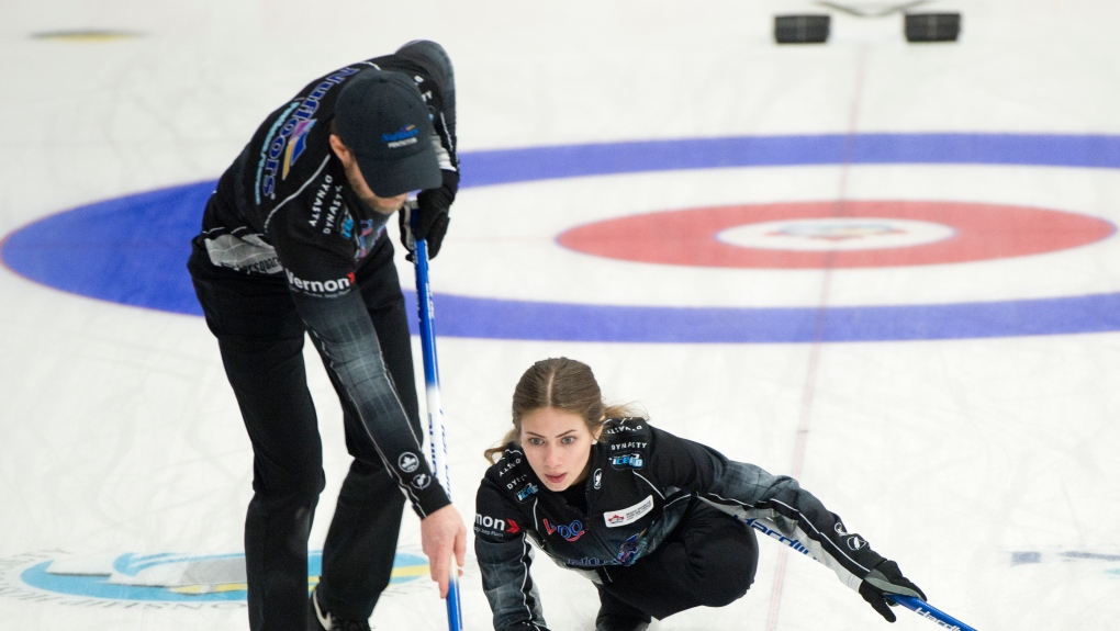 Curling: First mixed doubles playoff draw set [Video]