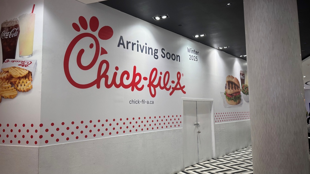 Chick-fil-A to open new restaurant in Rideau Centre on Jan. 9 [Video]