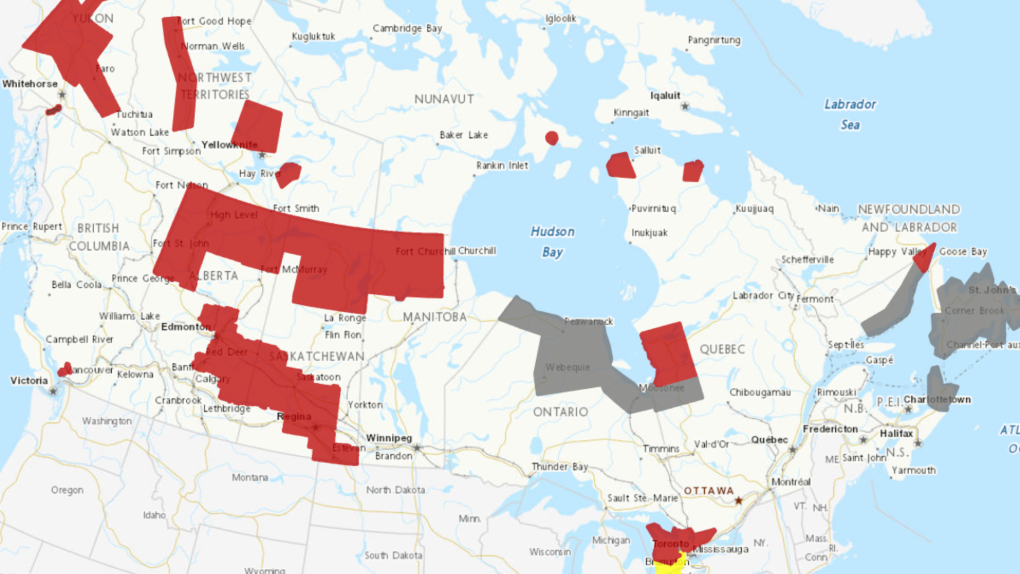 Weather forecast: Snow squalls, other warnings across Canada [Video]