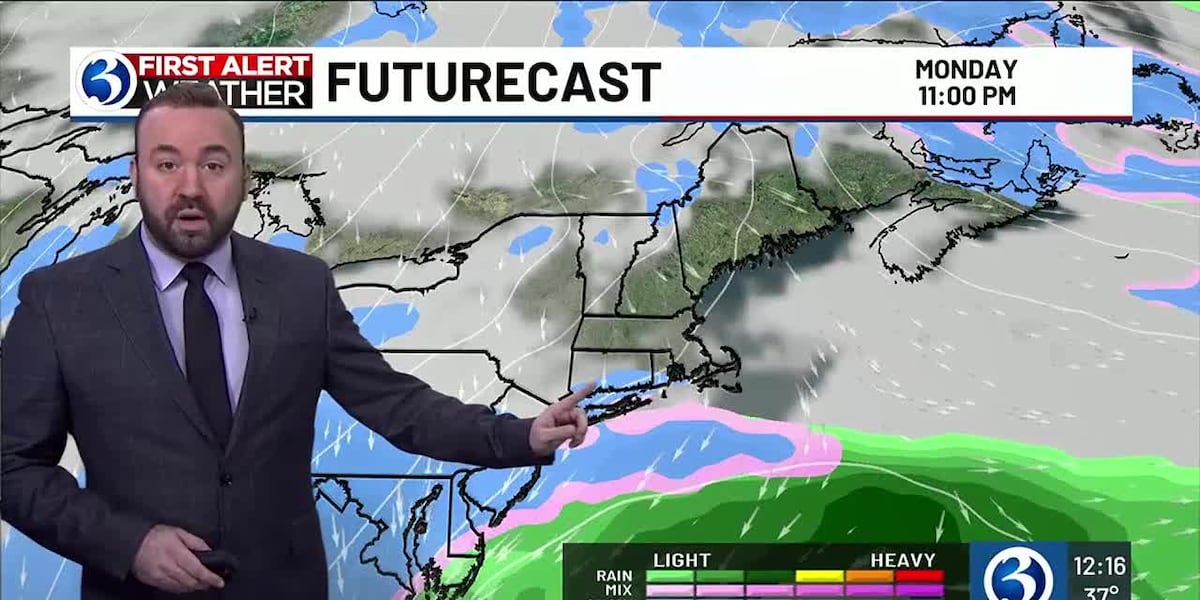 FORECAST: Breezy and colder heading into the weekend [Video]