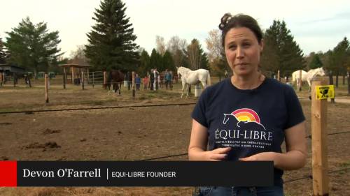 Horse therapy west of Montreal [Video]