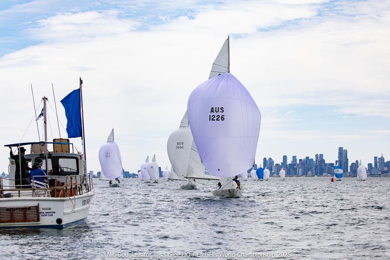 Etchells Pre-World Championship at Royal Brighton Yacht Club [Video]