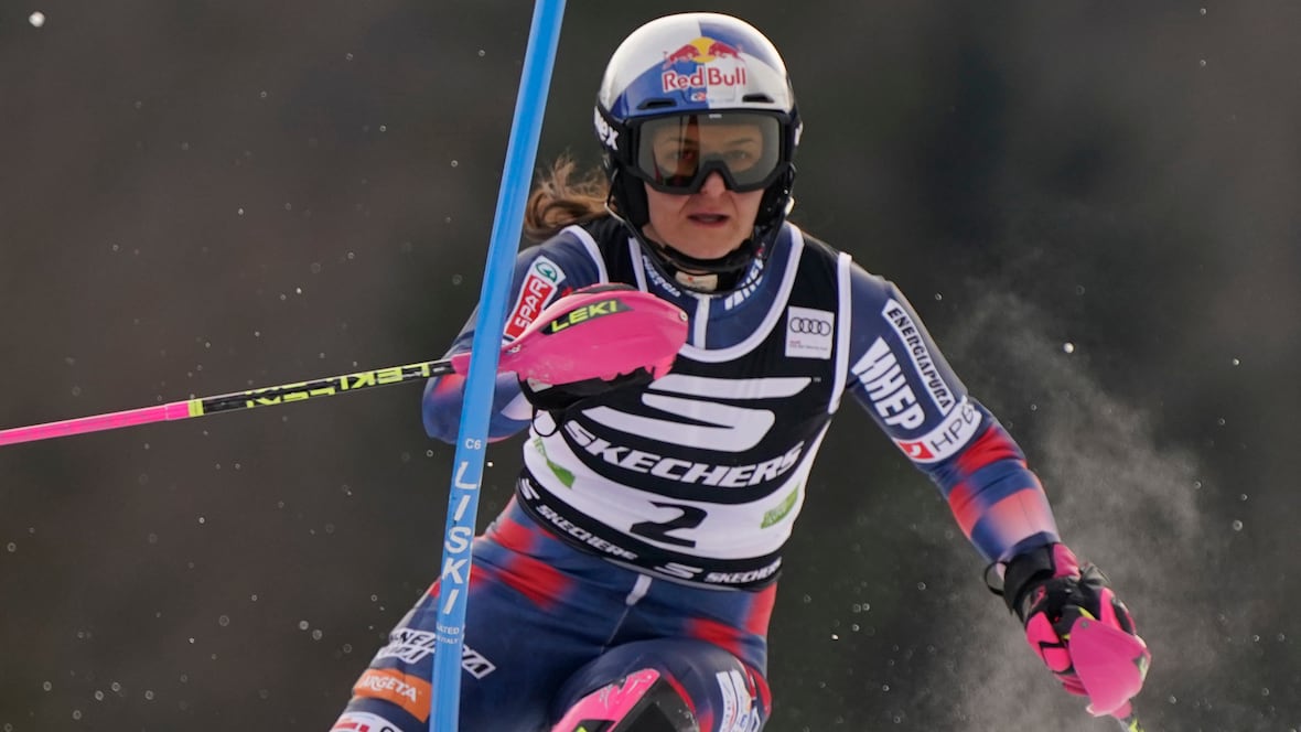 Croatia’s Zrinka Ljutic’s stellar 2nd run pushes her to slalom win [Video]