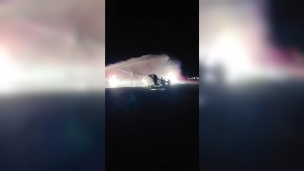 Video Video shows Air Canada plane making fiery landing in Nova Scotia [Video]