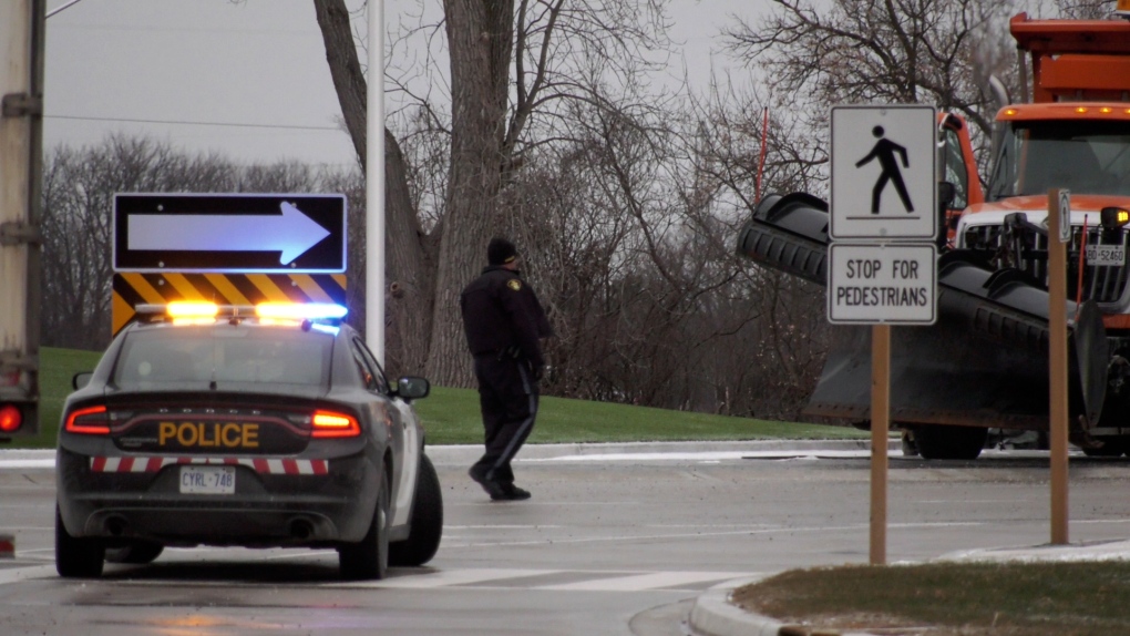 Trucker charged with insecure load at Banwell roundabout [Video]