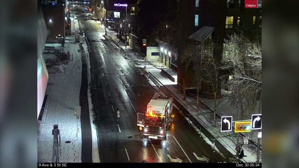 Calgary pedestrian hit by truck dies in hospital [Video]