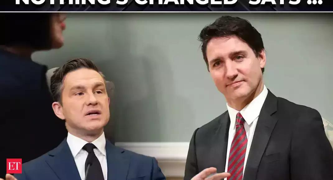 Canada | LoP Pierre Poilievre’s response to Trudeau’s resignation: ‘Nothing has changed’ – The Economic Times Video