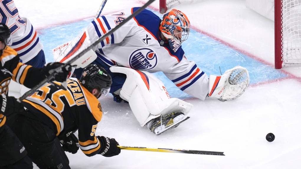 NHL: Oilers shut out Bruins in Boston [Video]