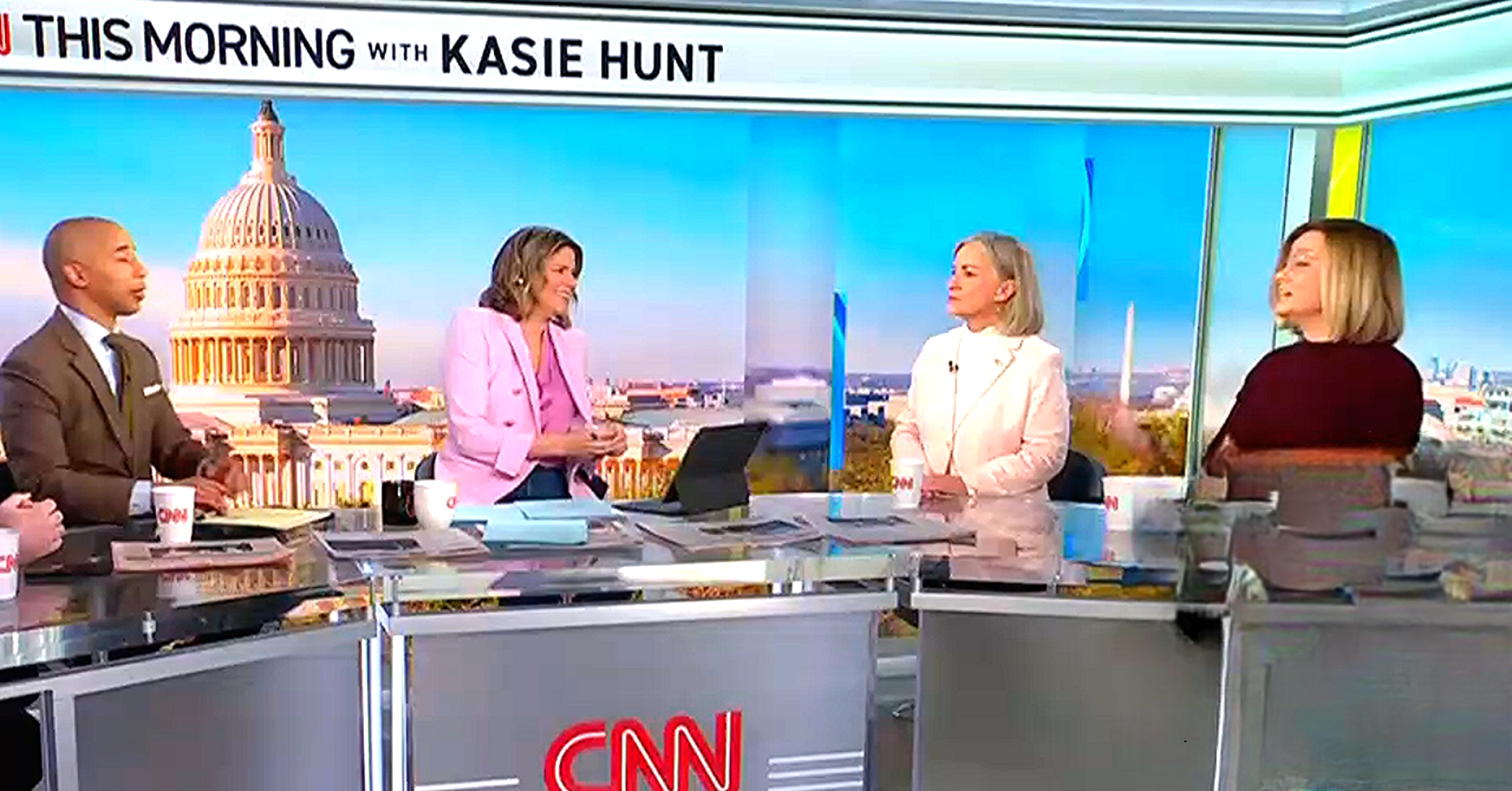 CNN Kasie Hunt Laughs At Take On Trump Seize Greenland Plan [Video]