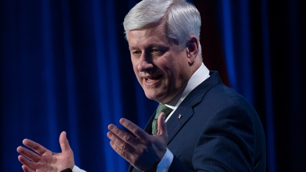 Stephen Harper reacts to Donald Trump taunts [Video]