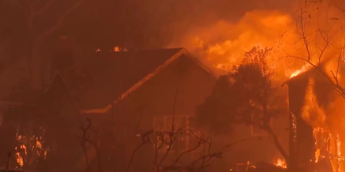 LA-area wildfires leaving paths of deadly destruction [Video]