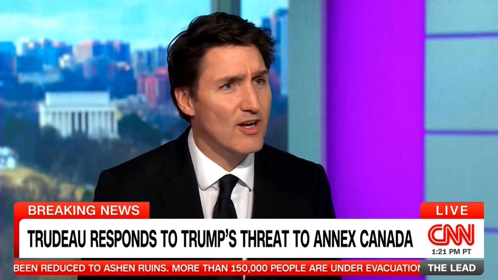 Justin Trudeau talks Donald Trump, tariff threat [Video]