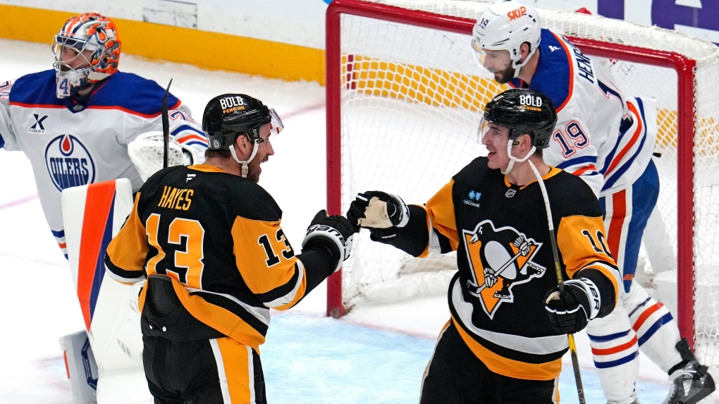 NHL: Penguins hold early lead to beat Oilers [Video]