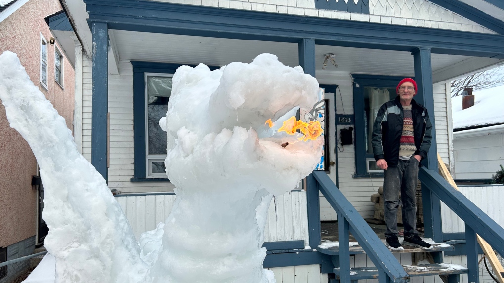 Winnipeg dragon sculpture capable of breathing fire [Video]