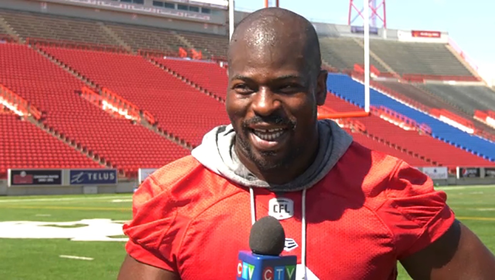 Calgary Stampeders re-acquire defensive end Folarin Orimolade, extend WR Reggie Begelton [Video]