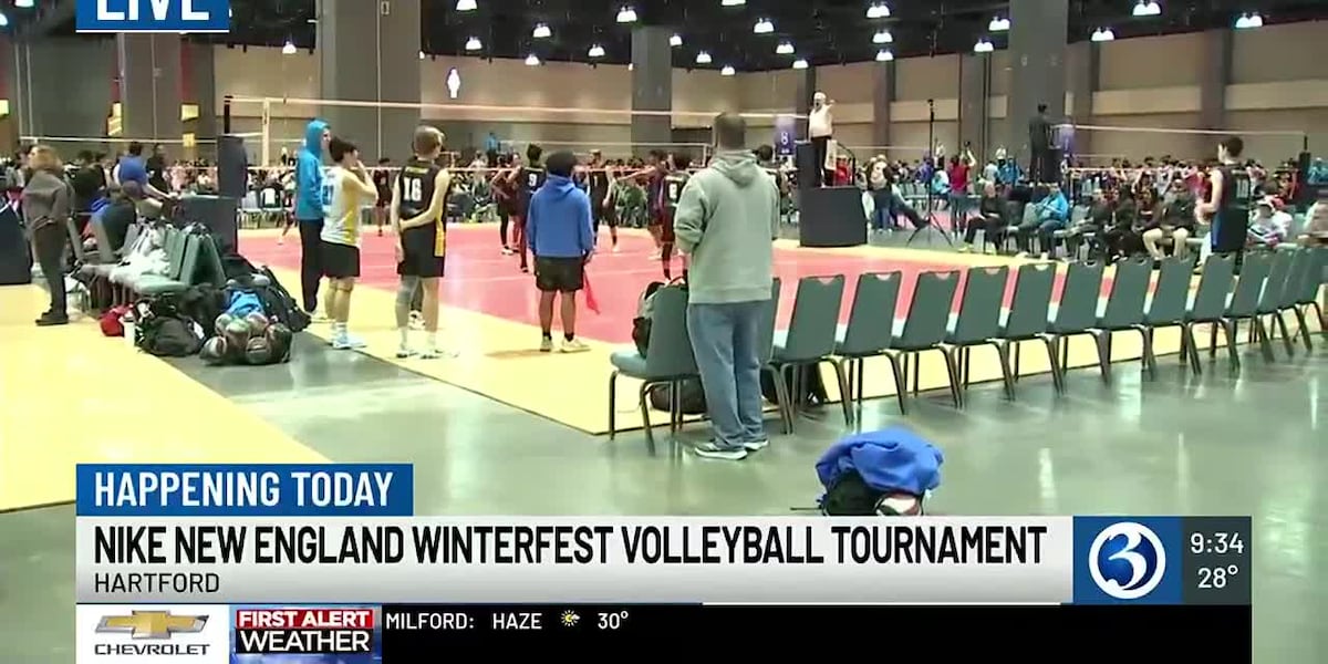 Thousands gather in Hartford for Winterfest Volleyball Tournament [Video]