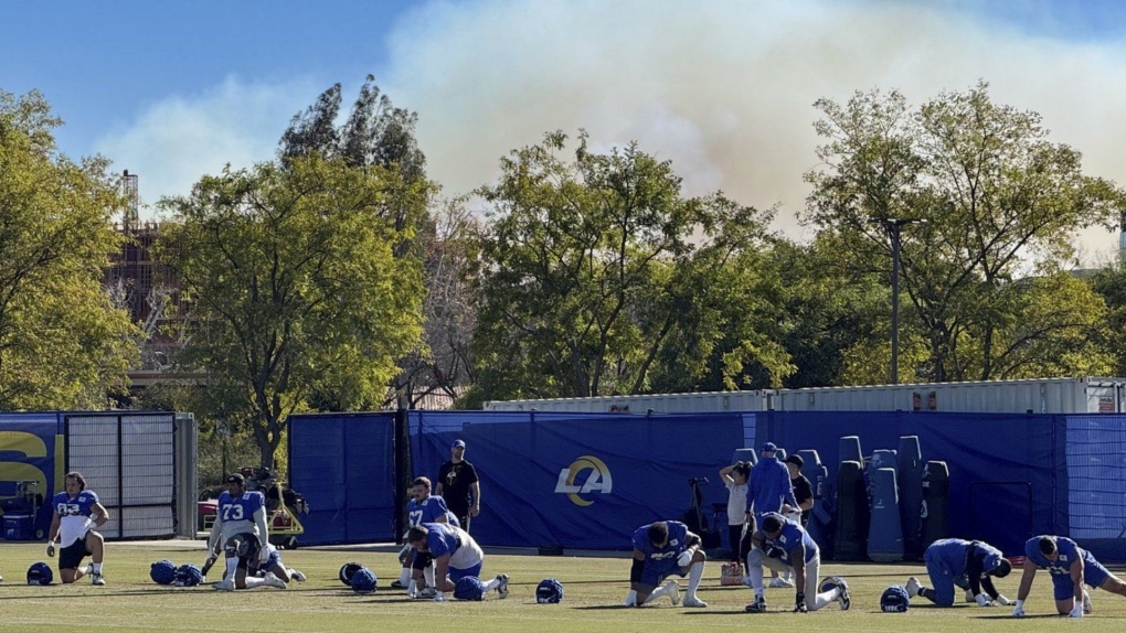 L.A. Rams prepare for ‘home’ playoff game as wildfires ravage hometown [Video]