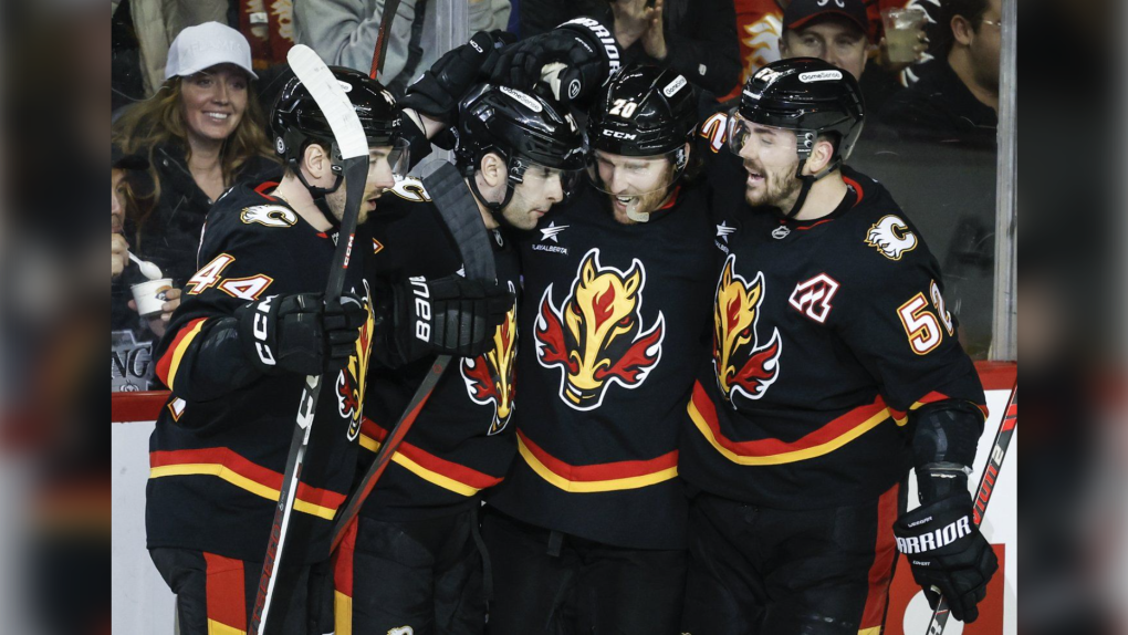 Calgary Flames defeat Los Angeles Kings 2-1 [Video]