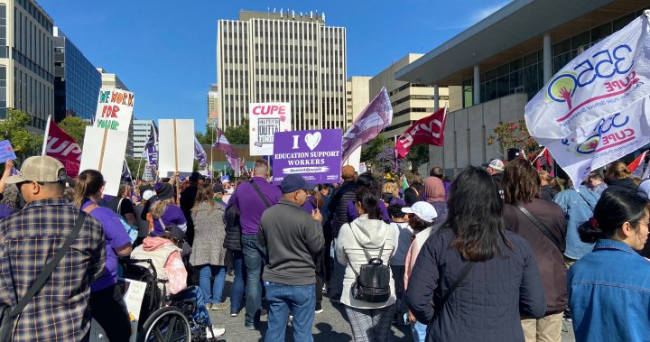 Job action to begin Monday at Edmonton and area schools - Edmonton [Video]