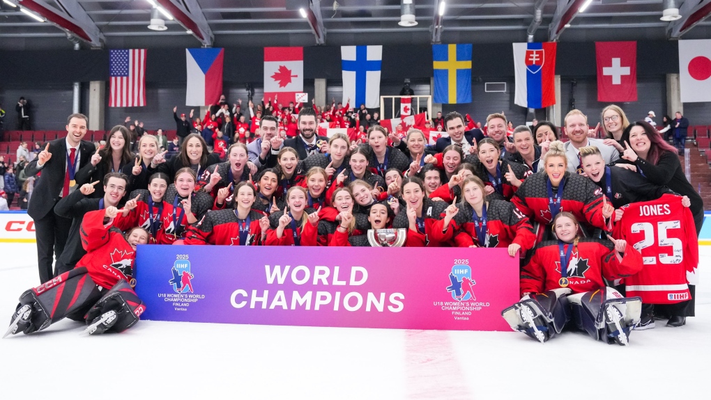 Team Canada wins gold at U18 Women’s Hockey World Championships, Sask.’s Zablocki leads scoring [Video]