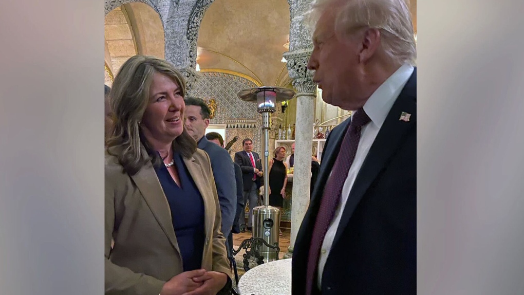 Danielle Smith meets Donald Trump at Mar-a-Lago [Video]