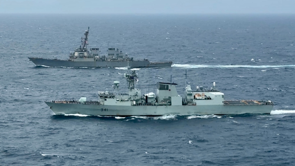 Canada, U.S. military news: Ships in South China Sea [Video]