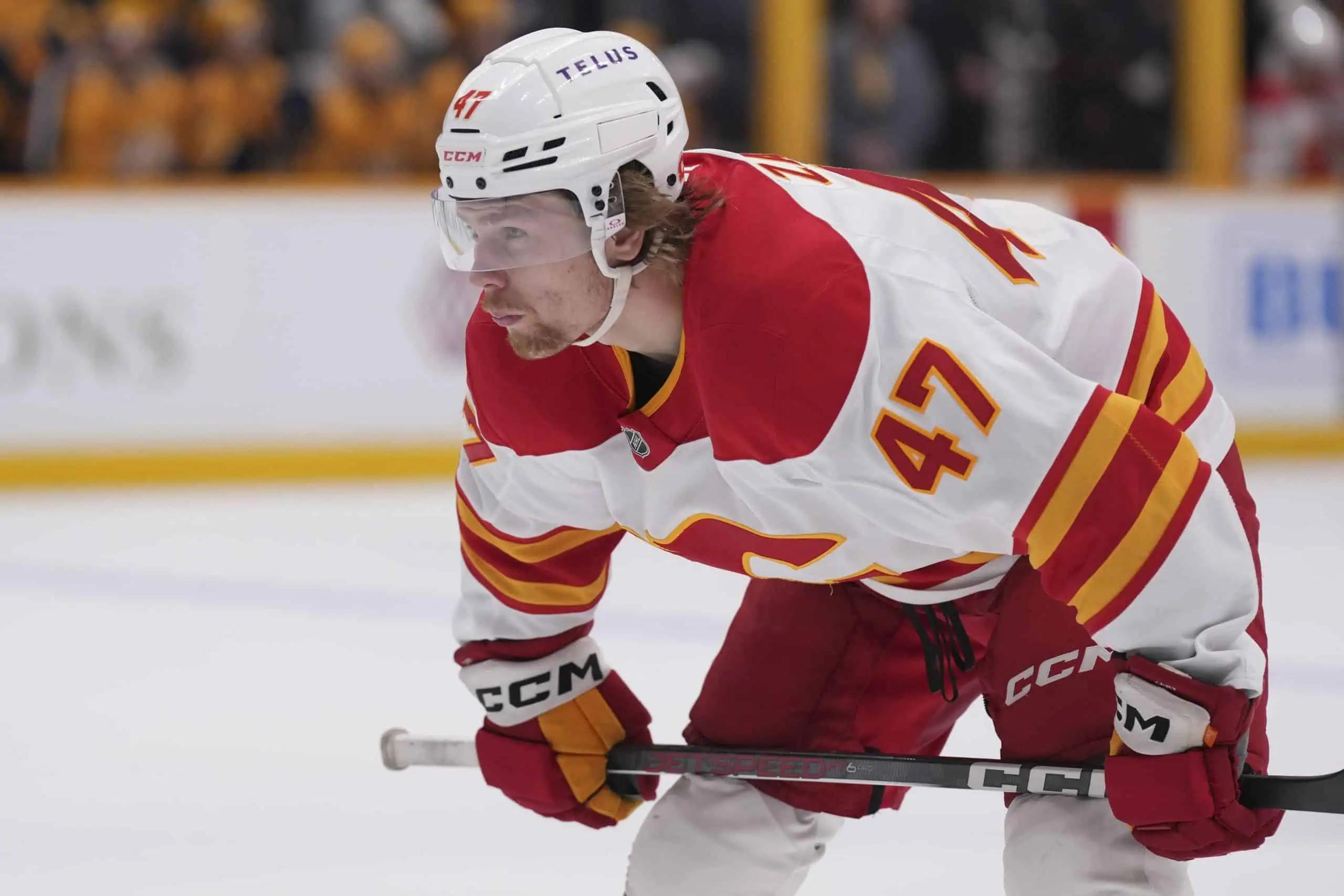 No surgery, but rehab for Calgary Flames forward and Caledon