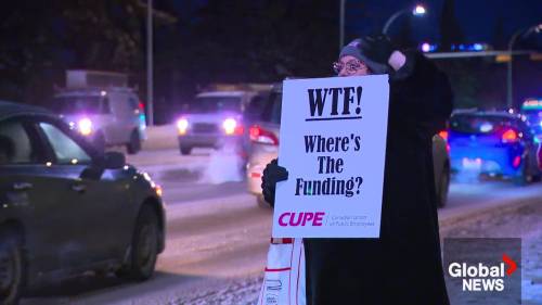 Thousands of school support workers on strike in Alberta [Video]