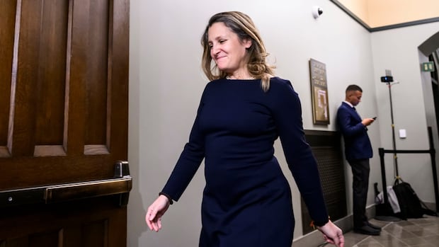 Freeland expected to announce Liberal leadership bid within the week: source [Video]