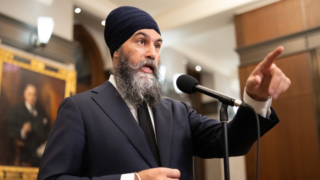 Trump tariffs: Canada should end critical mineral exports, says Singh [Video]