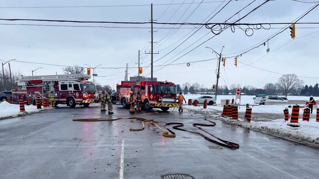 London gas line struck | CTV News [Video]