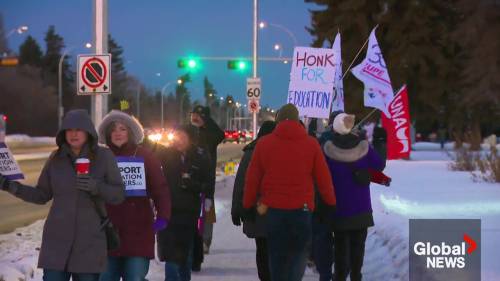 Edmonton parents anxious as thousands of school support staff strike [Video]