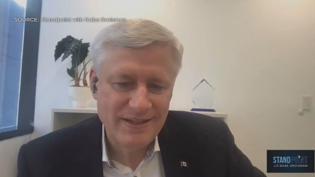 Former PM Harper pushes back against Trump comments on U.S. podcast [Video]