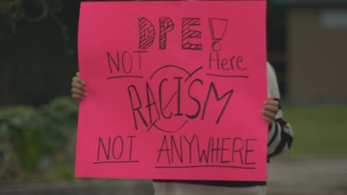 Students and parents protest racism at Langley school [Video]