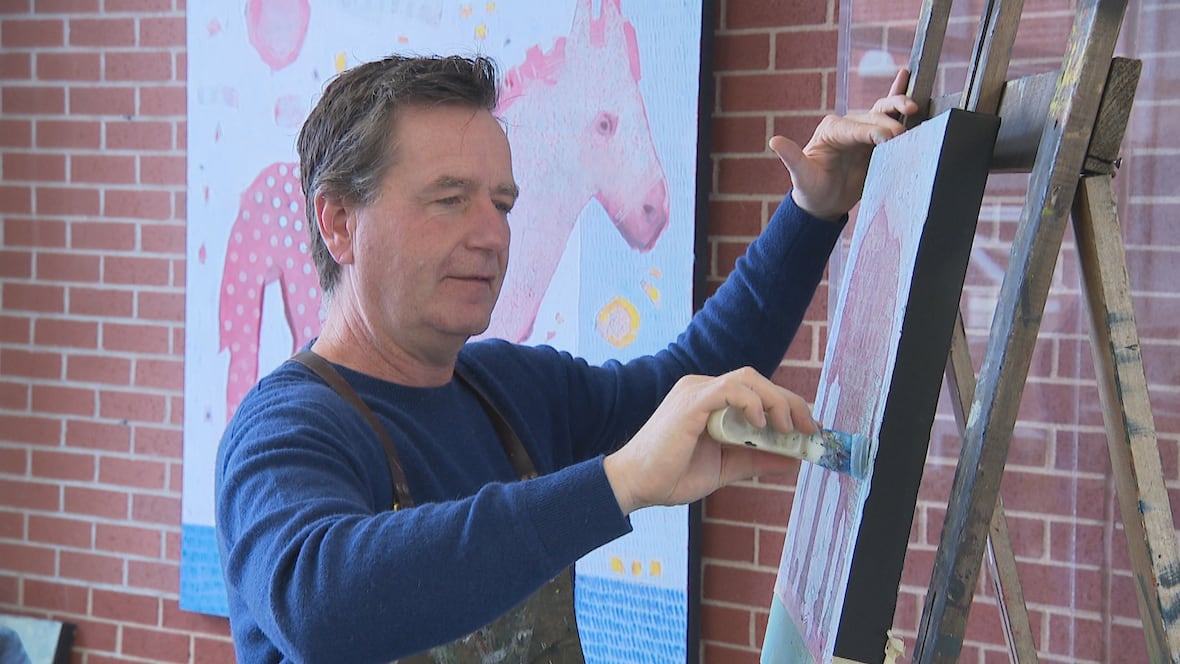 Meet the first-ever artist-in-residence at P.E.I.’s vet college [Video]