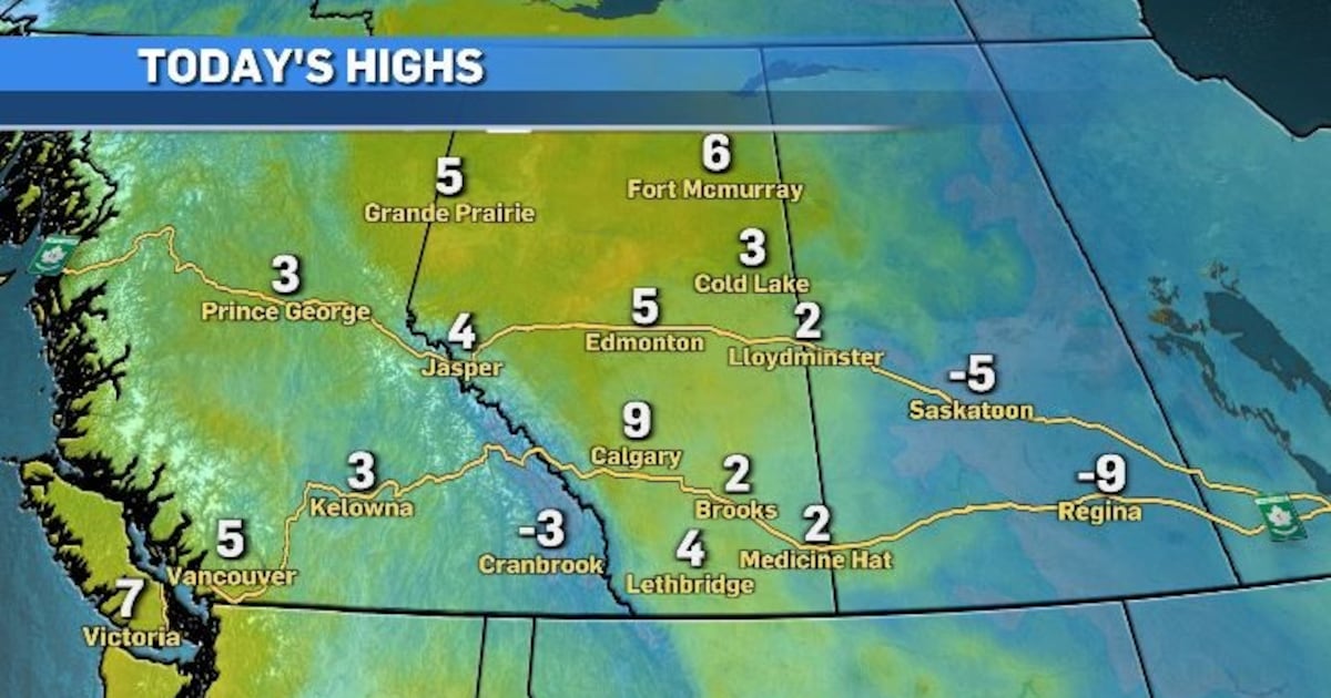 Temperatures to remain above freezing for most of the next 3 days [Video]