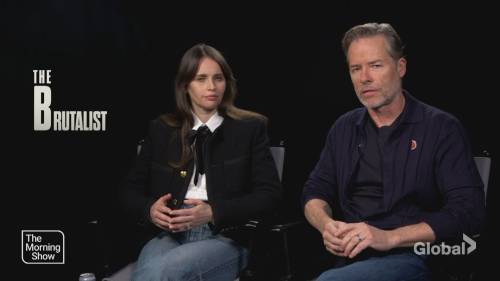 The Brutalist: Guy Pearce and Felicity Jones on films unique storytelling [Video]