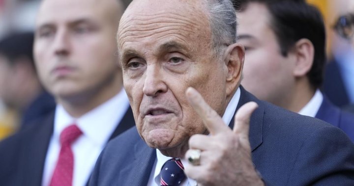 Giuliani to keep property in settlement with ex-Georgia election workers – National [Video]