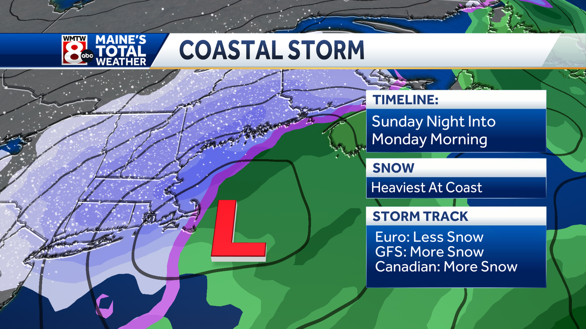 Chance of Maine snowstorm rising for MLK holiday weekend [Video]