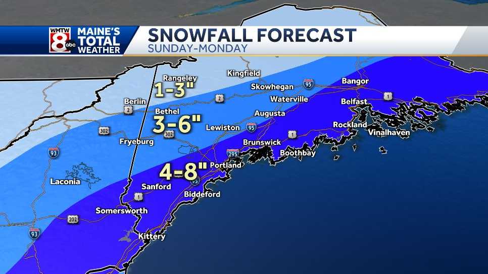 Heavy, wet snow to fall late Sunday into Monday [Video]