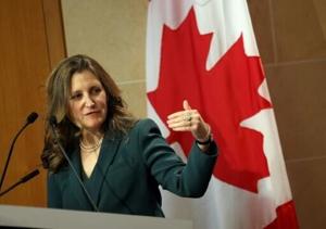 Former Trudeau ally Freeland enters race to be Canada PM [Video]