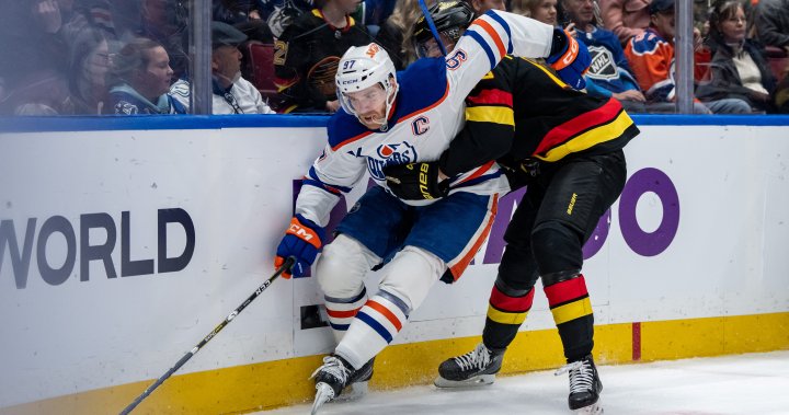 Connor McDavid, Tyler Myers to face hearings over late-game crosschecks [Video]