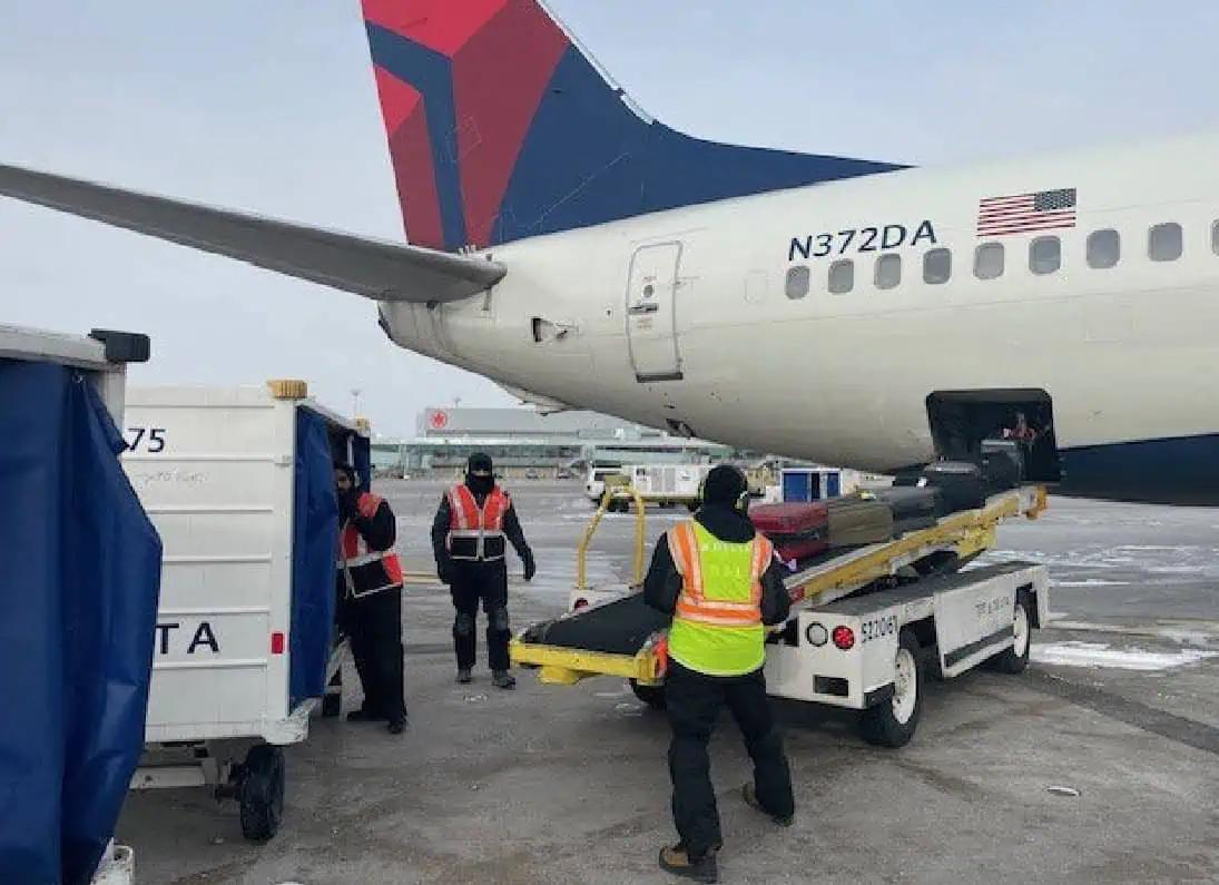 Extreme cold has ground crews mindful to stay warm at Toronto Pearson Airport in Mississauga, Ontario [Video]