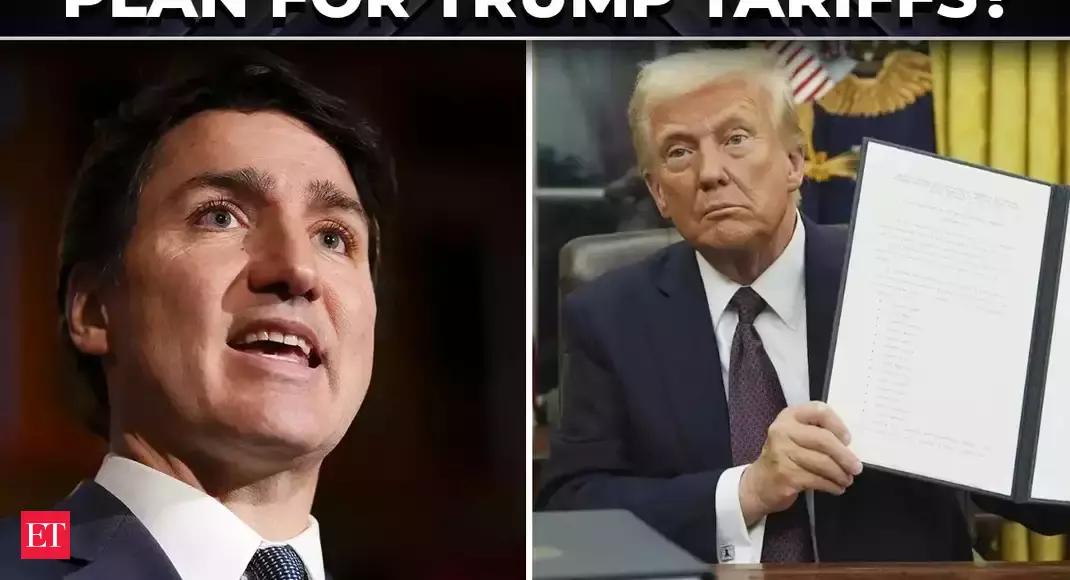 Trump a skilled negotiator, but’: Trudeau reveals Canada’s action plan against tariff threats – The Economic Times Video